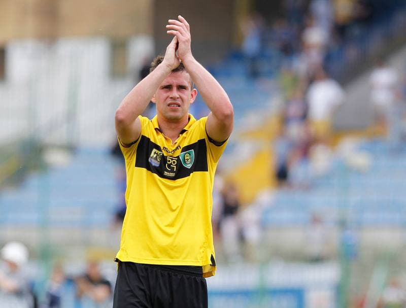 Football. I Liga. Stomil Olsztyn - GKS Katowice. 25.05.2014