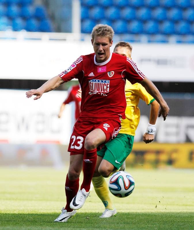 Football. Piast Gliwice. MSK Zilina. 13.07.2014