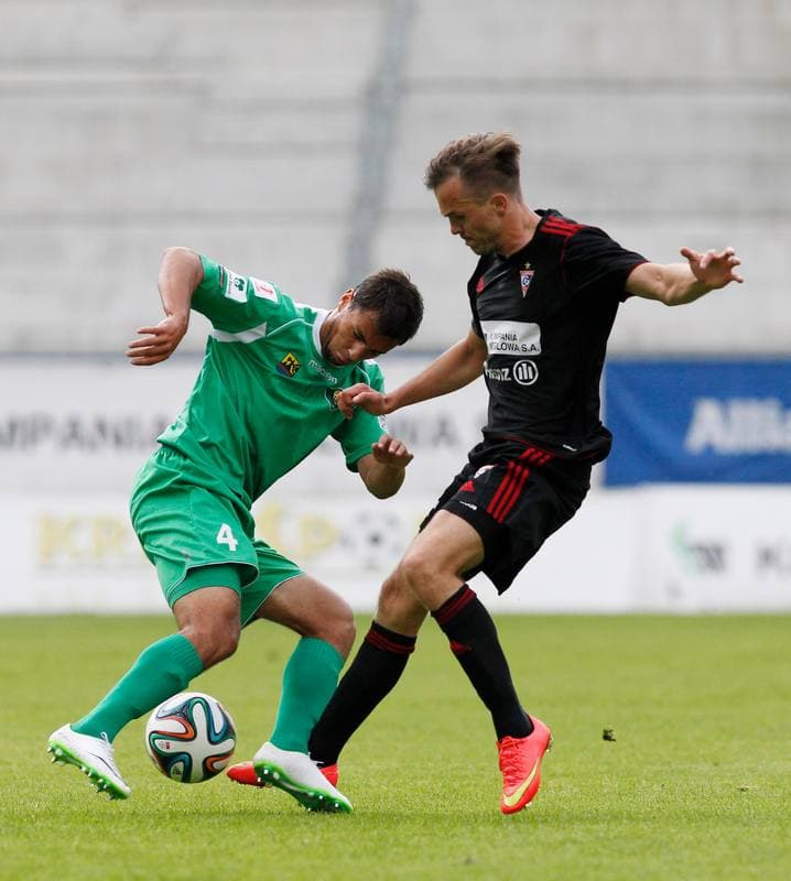 Football. Friendly Match. Gornik Zabrze - GKS Katowice. 12.07.2014