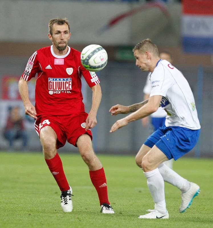 Football. T-Mobile Ekstraklasa. Piast Gliwice - Podbeskidzie Bielsko Biala. 31.05.2014