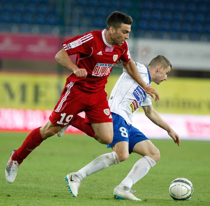 Football. T-Mobile Ekstraklasa. Piast Gliwice - Podbeskidzie Bielsko Biala. 31.05.2014