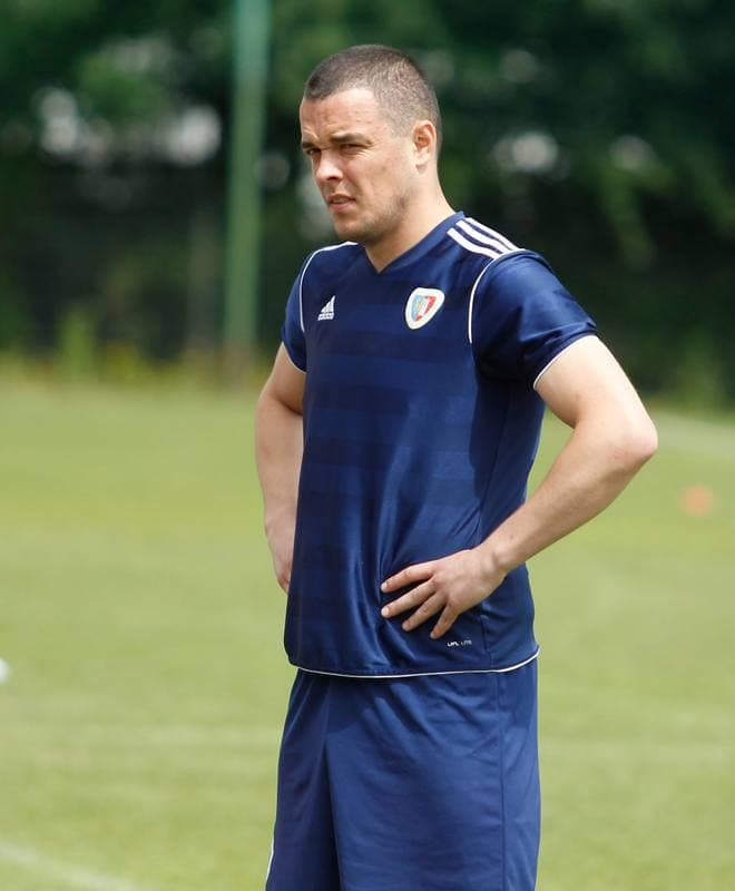 Football. Piast Gliwice. Training. 20.06.2014