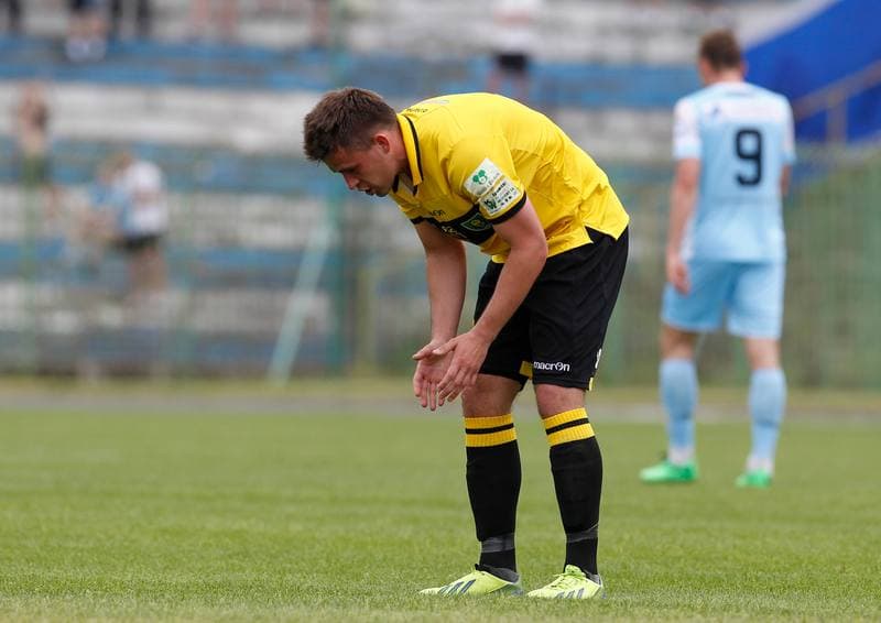 Football. I Liga. Stomil Olsztyn - GKS Katowice. 25.05.2014