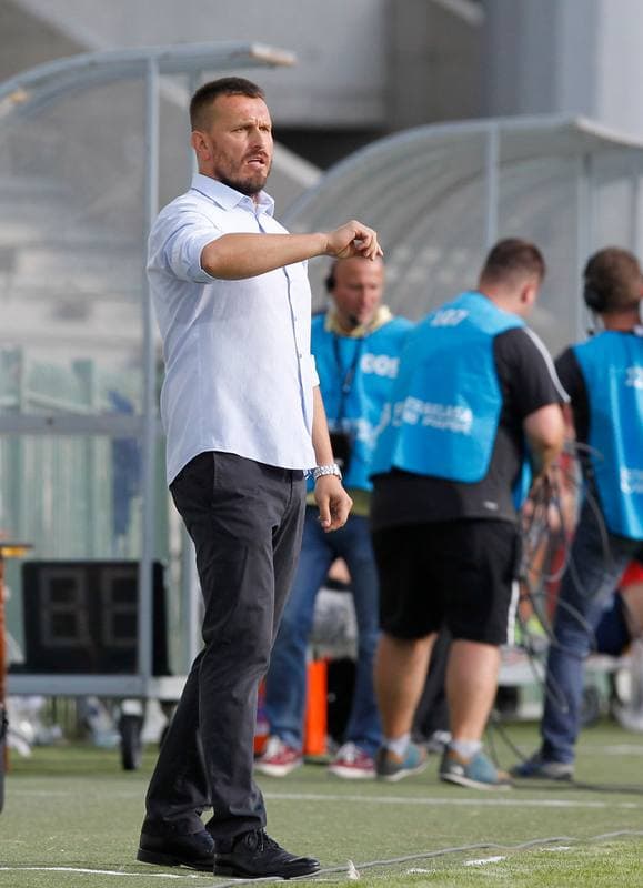Football. T-Mobile Ekstraklasa. Podbeskidzie Bielsko Biala - Pogon Szczecin. 18.07.2014