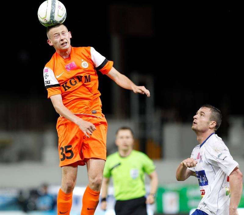 Football. T-Mobile Ekstraklasa. Podbeskidzie Bielsko Biala - Zaglebie Lubin. 27.05.2014