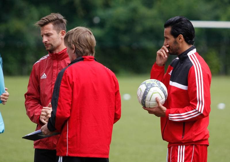 Football. Piast Gliwice. Training. 20.06.2014