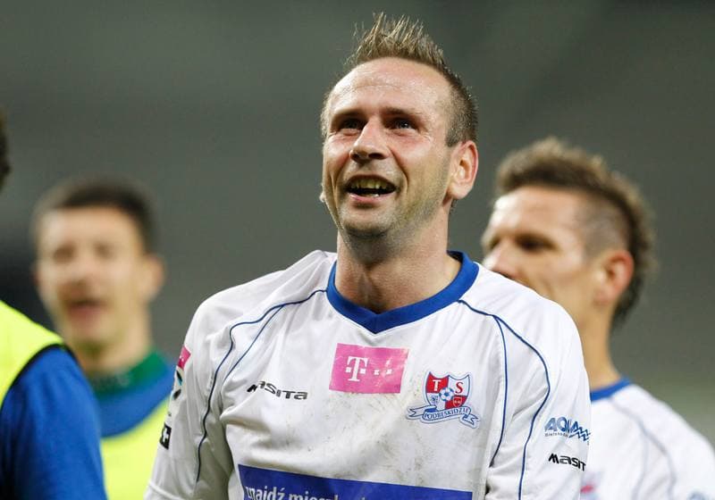 Football. T-Mobile Ekstraklasa. Podbeskidzie Bielsko Biala - Zaglebie Lubin. 27.05.2014