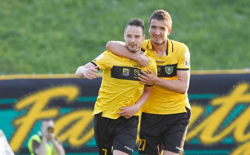 Football. I Liga. GKS Katowice - Termalica Bruk Bet Nieciecza. 21.05.2014