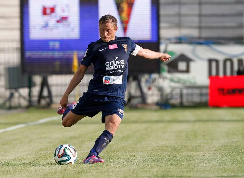 Football. T-Mobile Ekstraklasa. Podbeskidzie Bielsko Biala - Pogon Szczecin. 18.07.2014