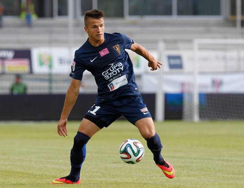 Football. T-Mobile Ekstraklasa. Podbeskidzie Bielsko Biala - Pogon Szczecin. 18.07.2014