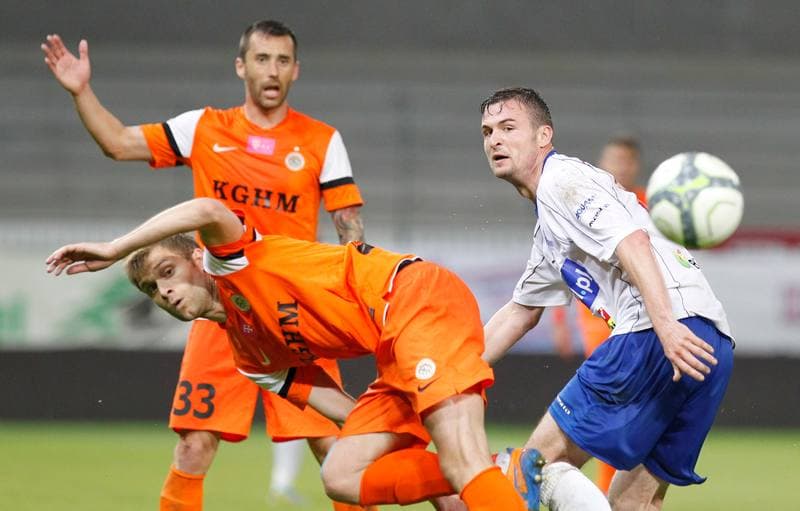 Football. T-Mobile Ekstraklasa. Podbeskidzie Bielsko Biala - Zaglebie Lubin. 27.05.2014