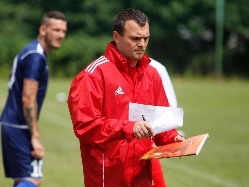 Football. Piast Gliwice. Training. 20.06.2014