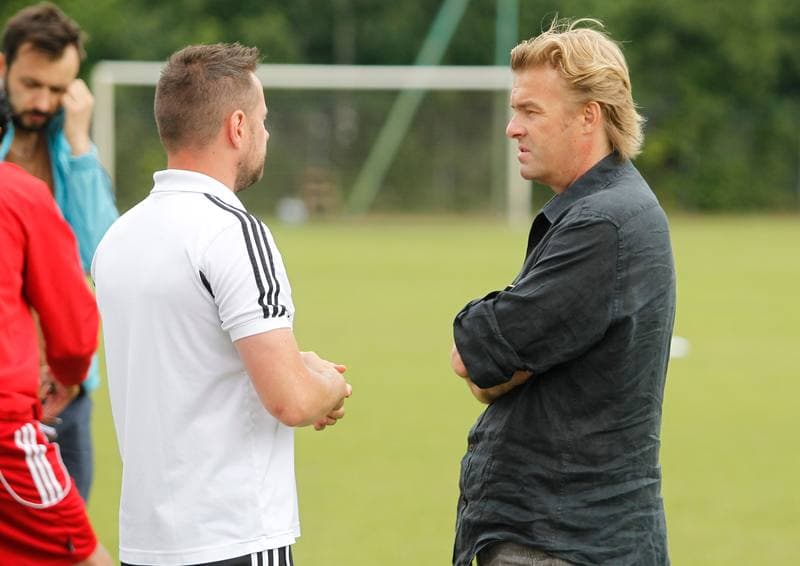 Football. Piast Gliwice. Training. 20.06.2014