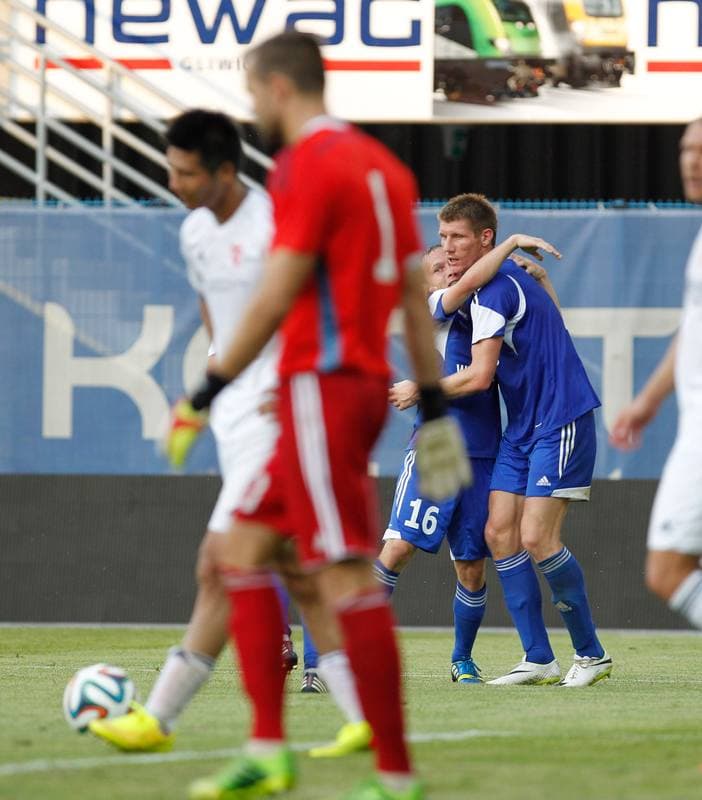 Football. UEFA Europa League. Ruch Chorzow - FC Vaduz. 17.07.2014