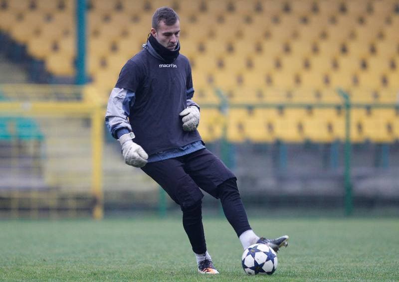 Football. GKS Katowice. Training. 23.08.2014