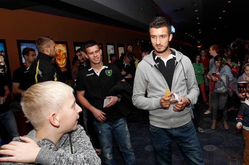 Football. GKS Katowice. Marketing Action. 23.11.2014