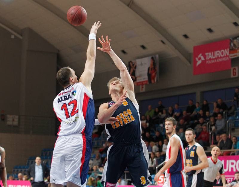 Basketball. Tauron Basket Liga. MKS Dabrowa Gornicza - Asseco Gdynia. 03.01.2015