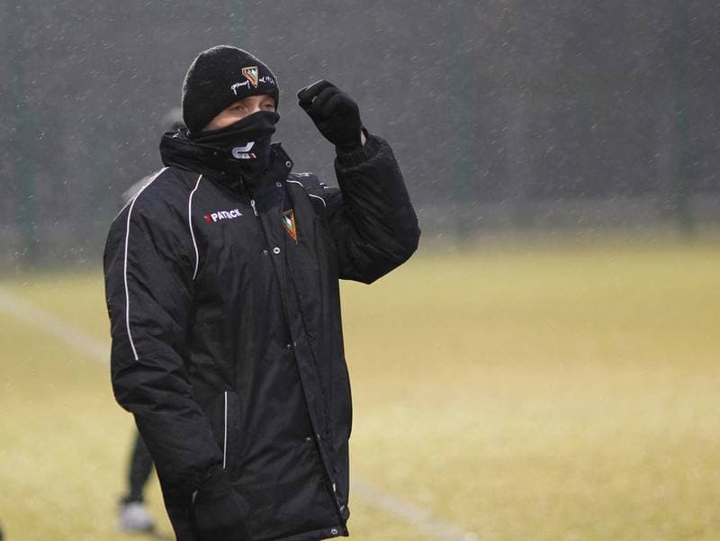 Football. Friendly Match. Zaglebie Sosnowiec - LZS Piotrowka. 11.03.2015