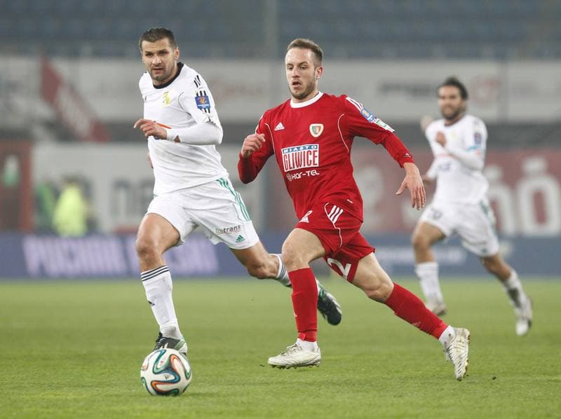 Football. Polish Cup. Piast Gliwice - GKS Belchatow. 29.10.2014
