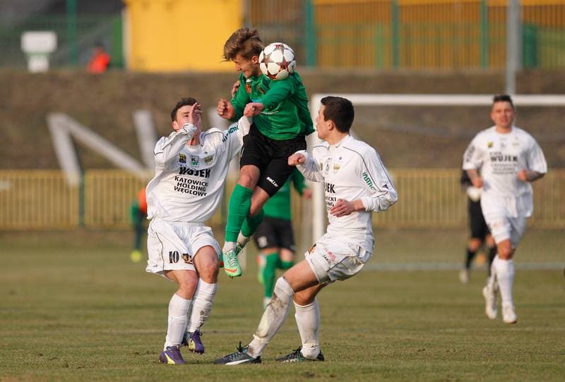 Football. II Liga. Rozwoj Katowice - Stal Stalowa Wola. 07.03.2015