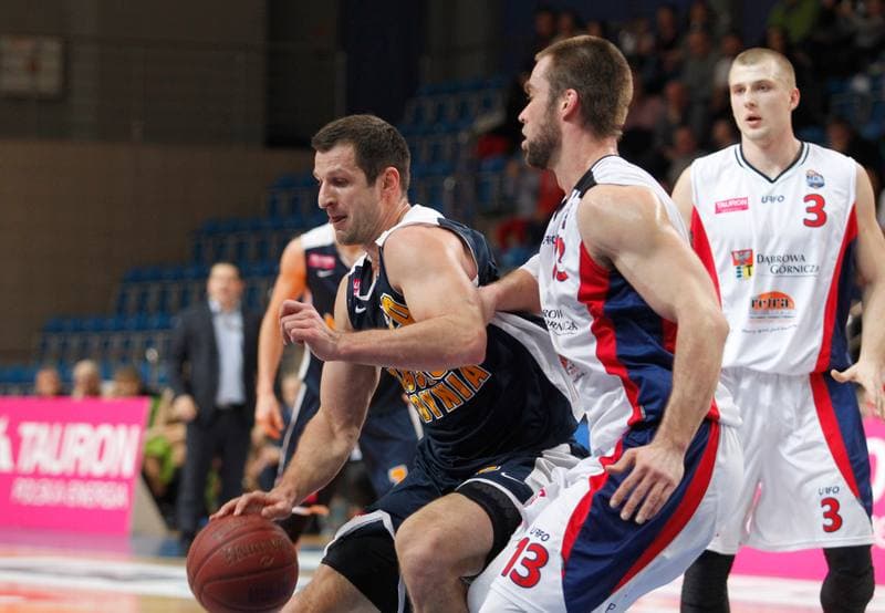 Basketball. Tauron Basket Liga. MKS Dabrowa Gornicza - Asseco Gdynia. 03.01.2015