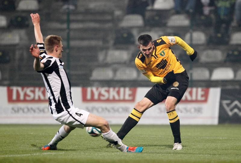 Football. I Liga. Sandecja Nowy Sacz - GKS Katowice. 31.10.2014