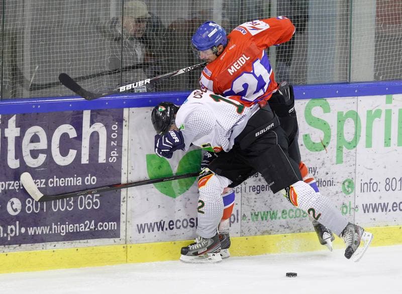 Ice Hockey. Polska Hokej Liga. Naprzod Janow - Polonia Bytom. 02.11.2014