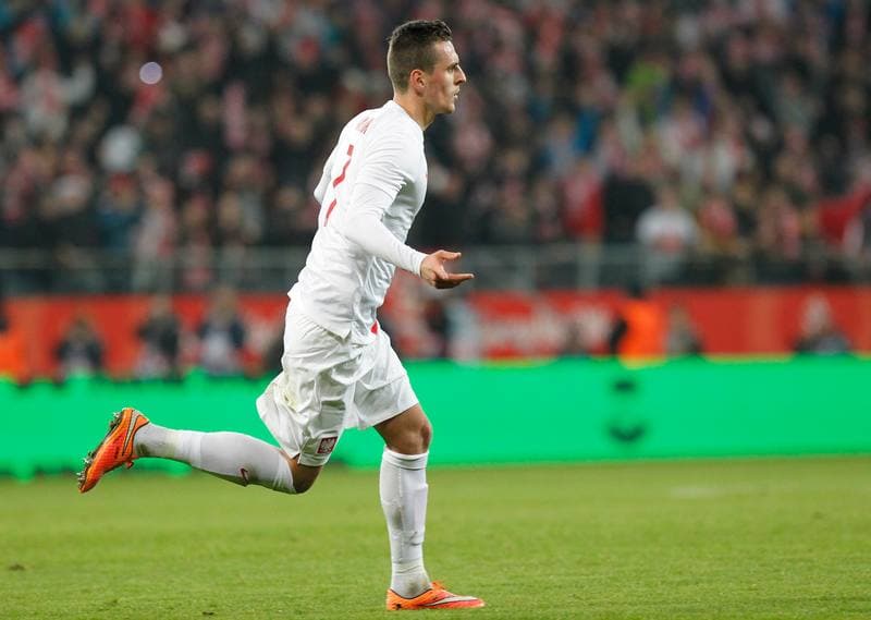 Football. International Friendly. Poland - Switzerland. 18.11.2014