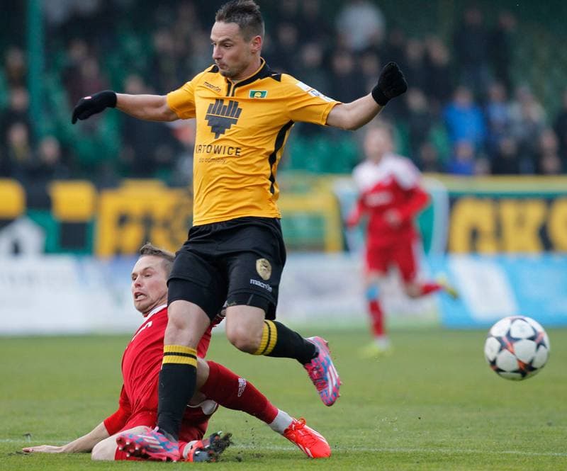 Football. I Liga. GKS Katowice - Dolcan Zabki. 25.10.2014