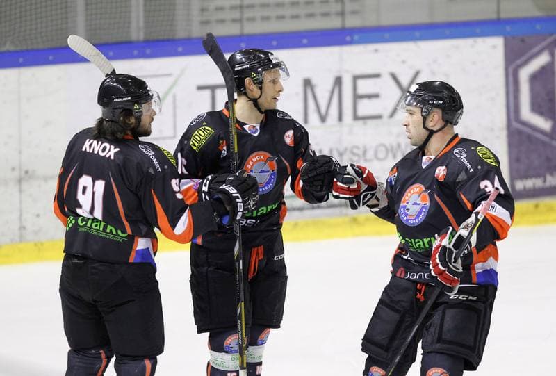 Ice Hockey. Polska Hokej Liga. HC GKS Katowice - Ciarko PBS Bank Sanok. 02.11.2014