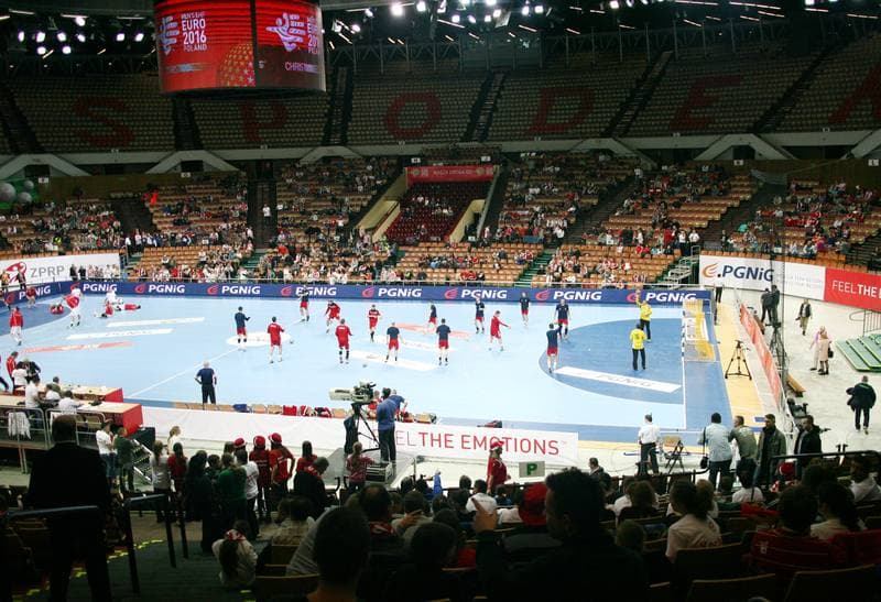 Handball. Christmas Cup. Poland - Slovakia. 28.12.2014