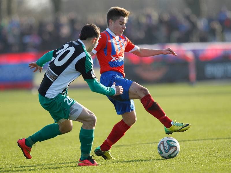 Football. II Liga. Rakow Czestochowa - Energetyk ROW Rybnik. 23.11.2014