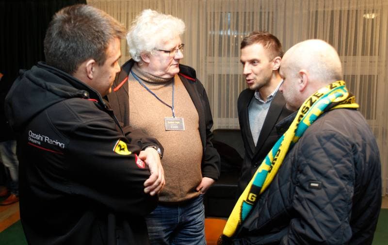 Football. GKS Katowice. Press Conference. 08.11.2014