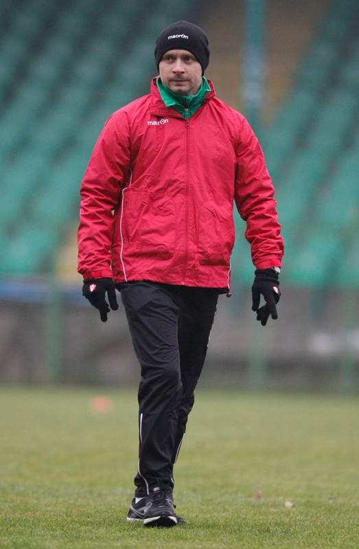 Football. GKS Katowice. Training. 23.08.2014