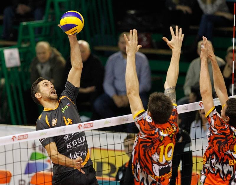 Volleyball. PlusLiga. MKS Banimex Bedzin - Cuprum Lubin. 26.11.2014