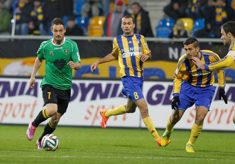 Football. I Liga. Arka Gdynia - GKS Katowice. 16.11.2014