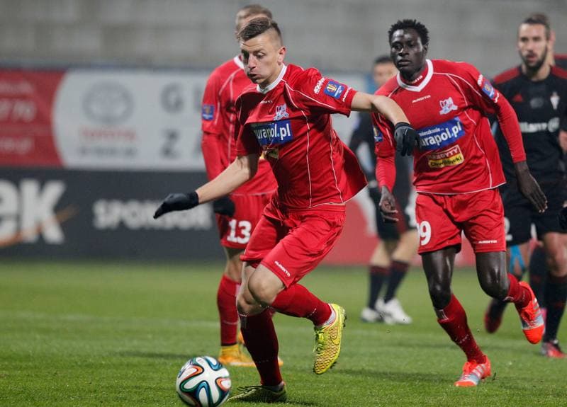 Football. Polish Cup. Gornik Zabrze - Podbeskidzie Bielsko Biala. 28.10.2014