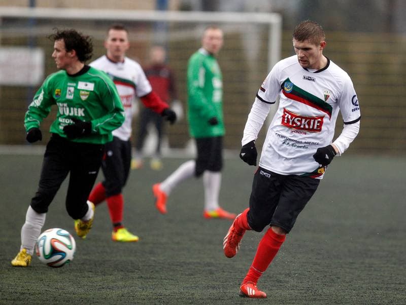 Football. Friendly Match. GKS Tychy - Rozwoj Katowice. 10.01.2015