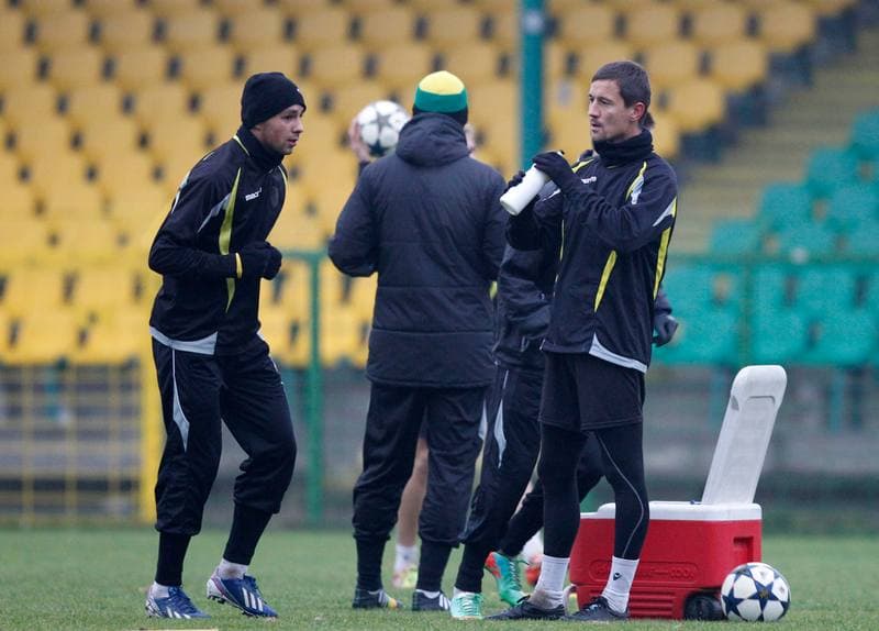 Football. GKS Katowice. Training. 23.08.2014