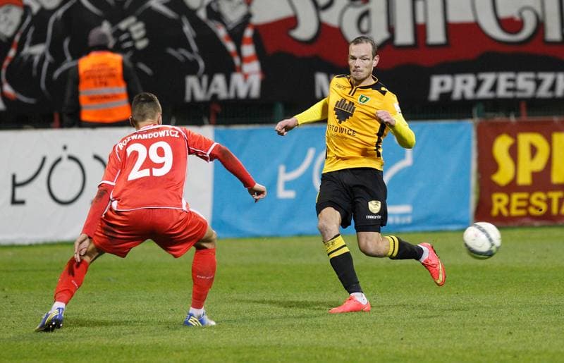 Football. I Liga. Widzew Lodz - GKS Katowice. 22.11.2014