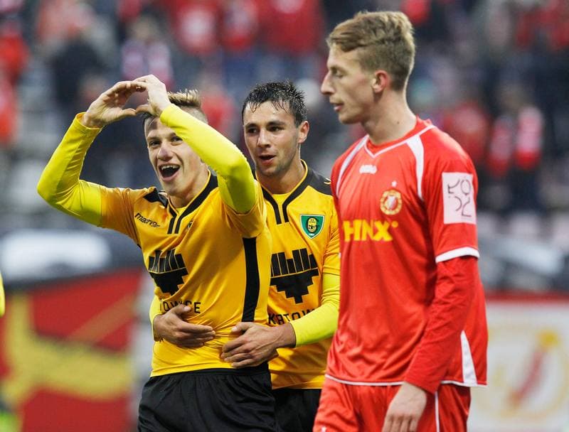 Football. I Liga. Widzew Lodz - GKS Katowice. 22.11.2014