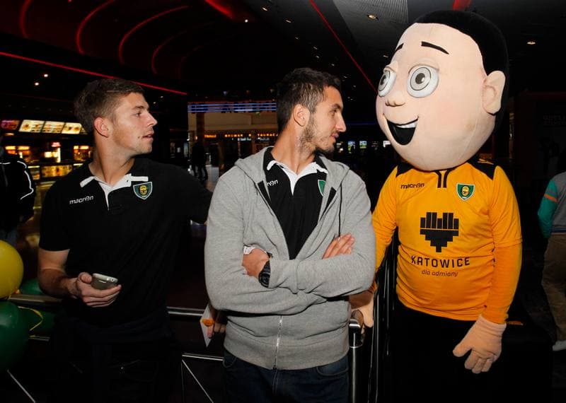 Football. GKS Katowice. Marketing Action. 23.11.2014