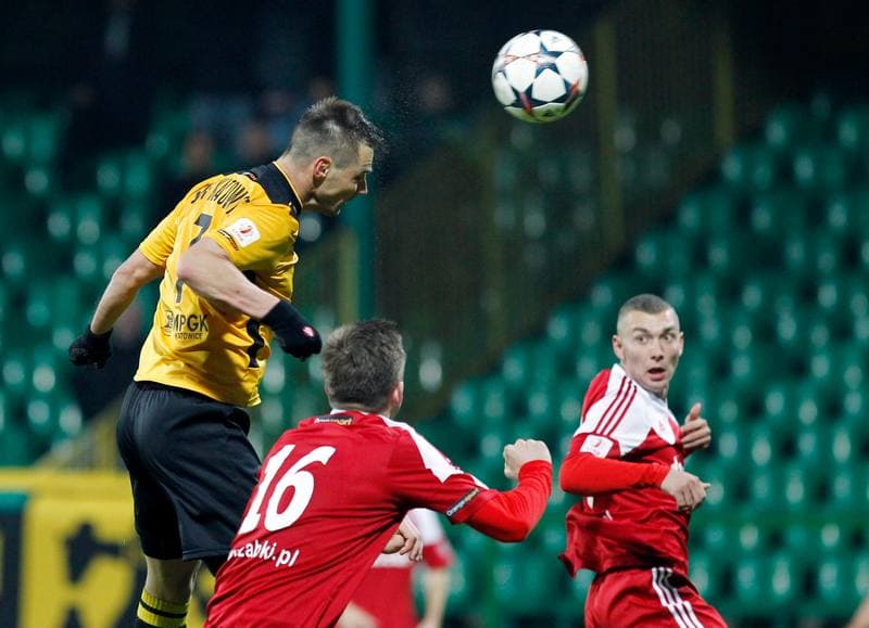 Football. I Liga. GKS Katowice - Dolcan Zabki. 25.10.2014