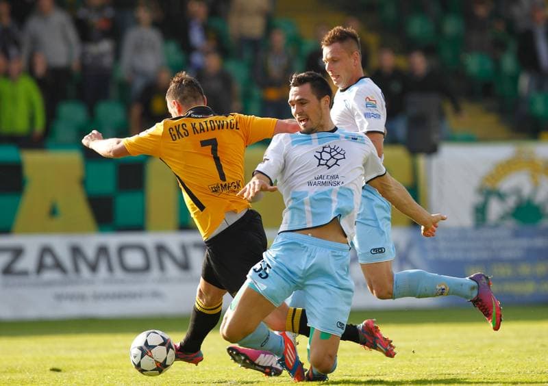 Football. I Liga. GKS Katowice - Stomil Olsztyn. 18.10.2014
