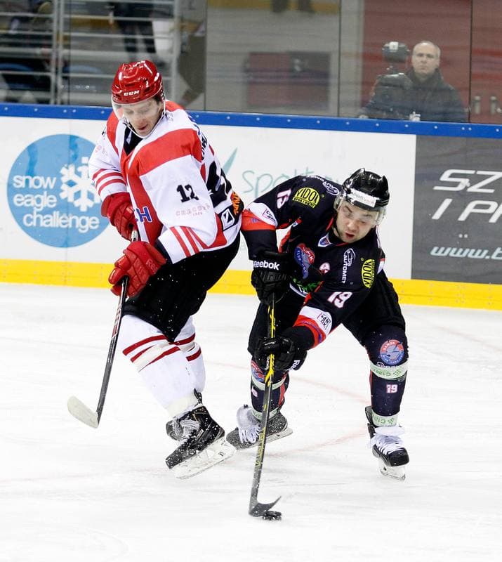 Ice Hockey. Polish Hockey Cup. Comarch Cracovia Krakow - Ciarko KH Sanok. 27.12.2014