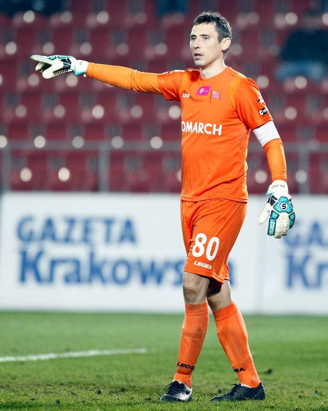 Football. T-Mobile Ekstraklasa. Cracovia Krakow - Gornik Zabrze. 24.11.2014