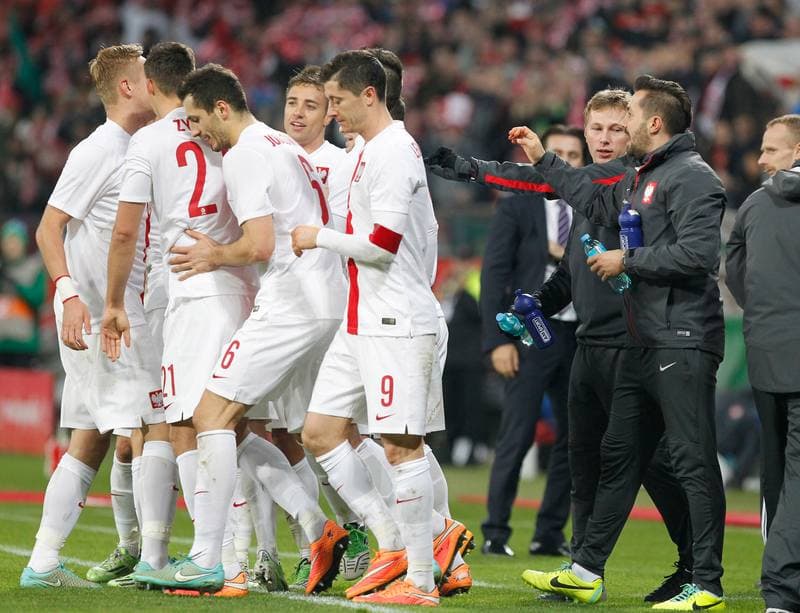 Football. International Friendly. Poland - Switzerland. 18.11.2014