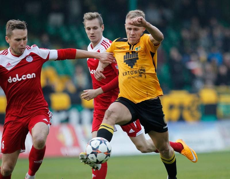 Football. I Liga. GKS Katowice - Dolcan Zabki. 25.10.2014