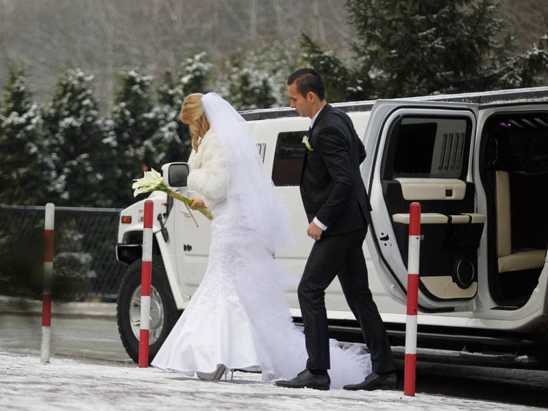 Football. Wedding. Pawel Olkowski - Sara Kadlubowska. 27.12.2014