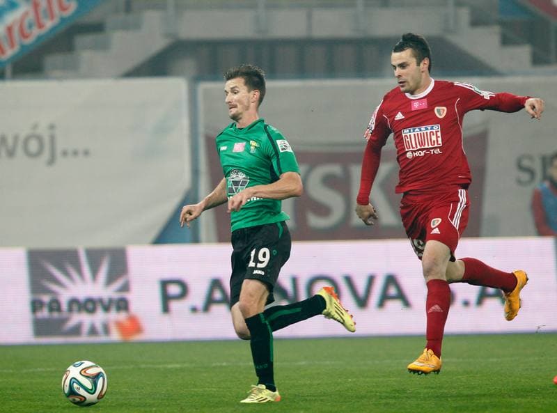 Football. T-Mobile Ekstraklasa. Piast Gliwice - Gornik Leczna. 07.11.2014